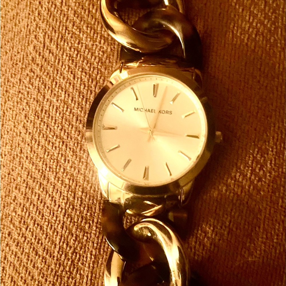 Michael Kors Gold Chain Link Watch